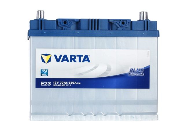 BATTERIE VARTA BLUE DYNAMIC 70AH, 630A, 5704120633132 E23 M10 - SOS Batterie