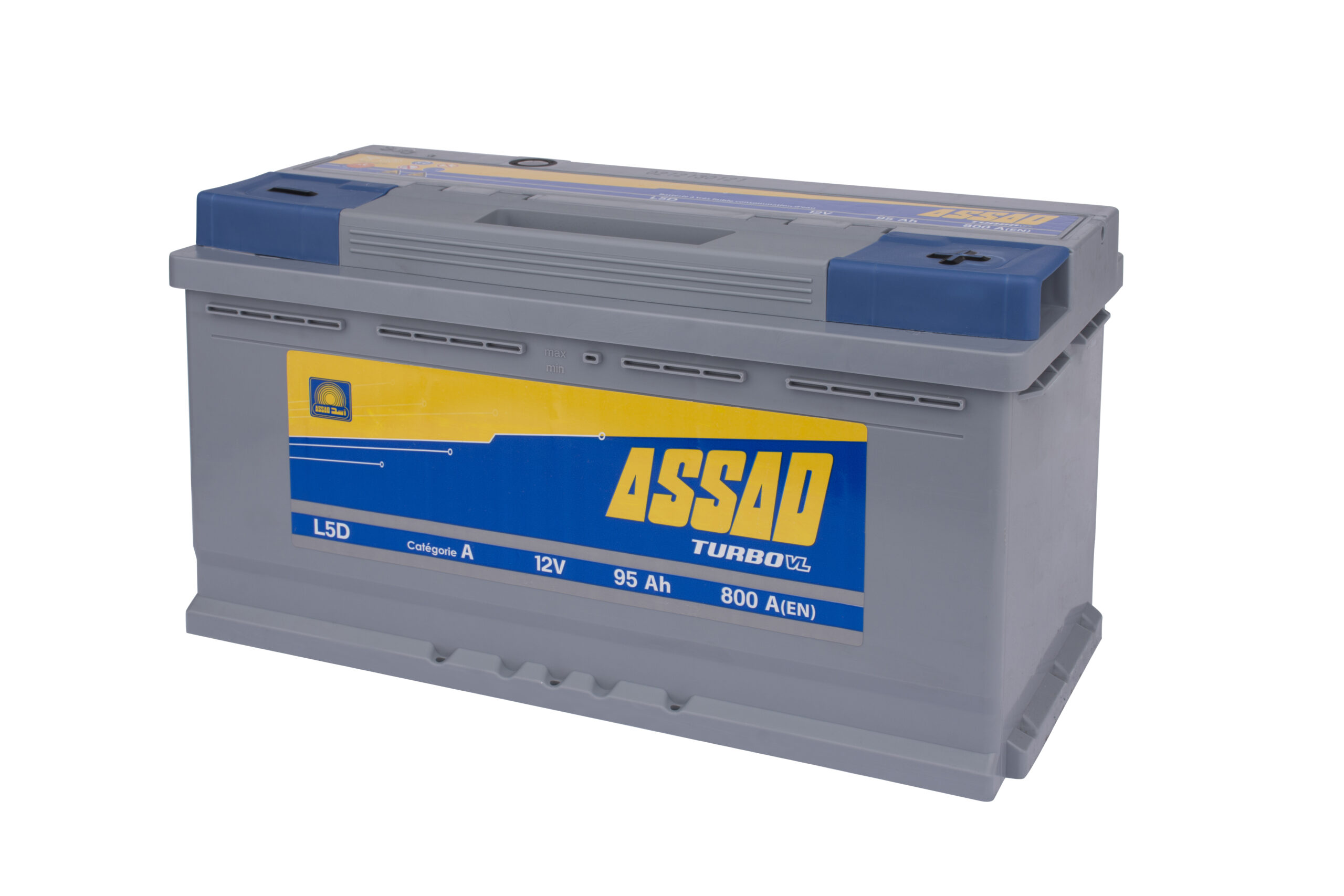 BATTERIE ASSAD 800A, 95AH, L5D - SOS Batterie